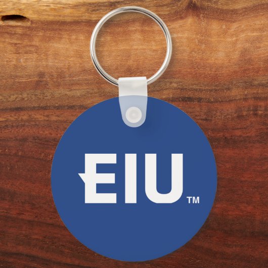 EIU-Blockbuchstabe Schlüsselanhänger (Vorderseite)