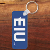 EIU-Blockbuchstabe Schlüsselanhänger (Rückseite)