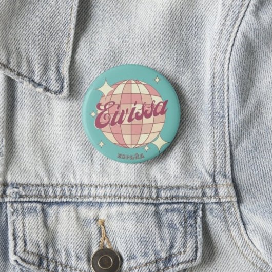 Eivissa Ibiza España - Andenken Button