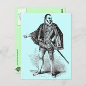 EizabethanKostüme Postkarte (Vorne/Hinten)