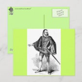 EizabethanKostüme Postkarte (Vorne/Hinten)