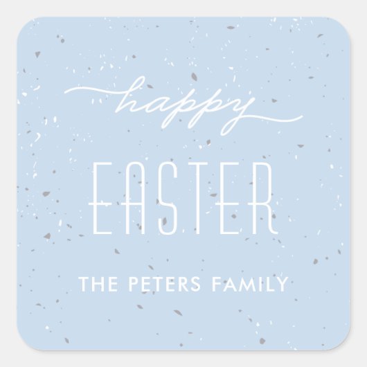 Eizellaufkleber - Himmel Quadratischer Aufkleber (Vorderseite)