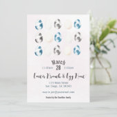 Eizellbäckerei Osterbrunch & Eierjagd Einladung (Stehend Vorderseite)