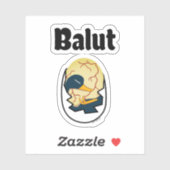 Eizelleisenembryo-Eiprotein Filipino Aufkleber (Blatt)