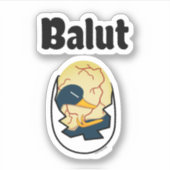 Eizelleisenembryo-Eiprotein Filipino Aufkleber (Vorderseite)