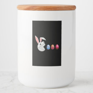 Eizelljagd Osterhase Lebensmitteletikett