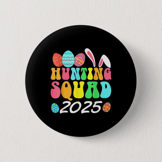 Eizelljagdplatz 2025 Easter Egg Hunt Familienmatc Button (Vorderseite)
