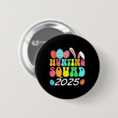 Eizelljagdplatz 2025 Easter Egg Hunt Familienmatc Button (Vorne & Hinten)