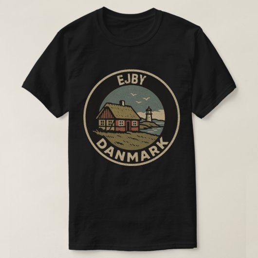 Ejby, Dänemark T-Shirt (Design vorne)