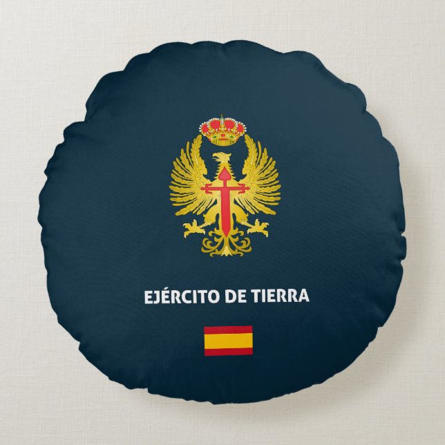 Ejercito de Tierra passport Phone Case Rundes Kissen (Vorderseite)