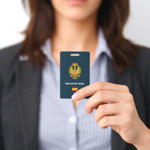 Ejército de Tierra Reisepass-Hülle Ausweis