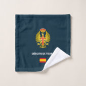 Ejército de Tierra Reisepass Hülle Badhandtuch Set (Waschlappen)