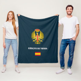 Ejército de Tierra Reisepass Hülle Fleecedecke