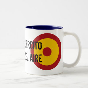 EJERCITO DEL die AIRE Spanisch-Luftwaffe Zweifarbige Tasse