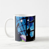 ejgoldguru - Akryllisch - Mononbeam Show Kaffeetasse (Links)