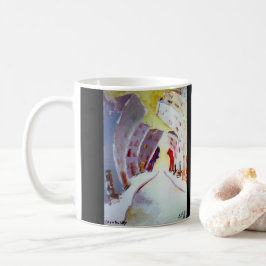 ejgoldguru - Akryllisch - Stadt im Himmel Kaffeetasse