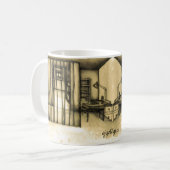 ejgoldguru - Ink Wash - Norton Street Kaffeetasse (Vorderseite Links)