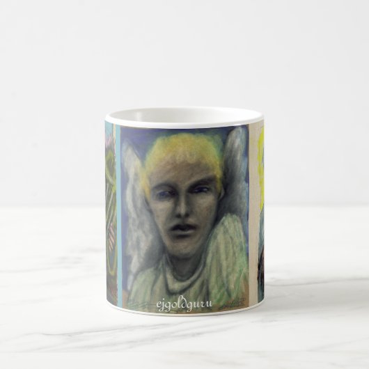 ejgoldguru - Pastel - Drei Angelenos Kaffeetasse (Mittel)