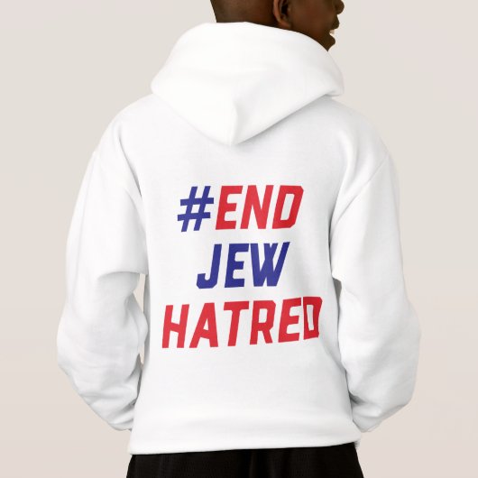 #EJH Kid's Sweatshirt in White (Rückseite)