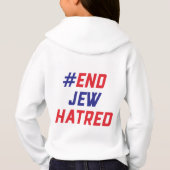 #EJH Kid's Sweatshirt in White (Rückseite)