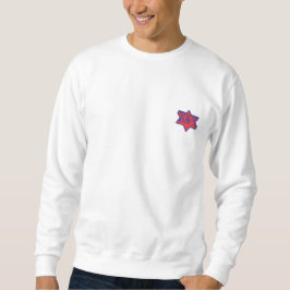 #EJH Men's Crew in White Sweatshirt
