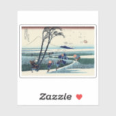 Ejiri in der Provinz Suruga Aufkleber (Blatt)