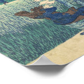 Ejiri in Suruga Hokusai Ukiyo-e Japanese Art Poster (Ecke)
