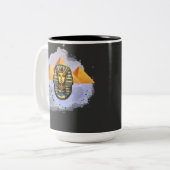 Ejypt Zweifarbige Tasse (Vorderseite Links)