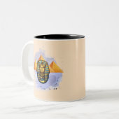 Ejypt Zweifarbige Tasse (Vorderseite Links)