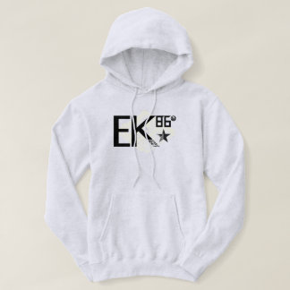 EK86-BLK-LOGO HOODIE