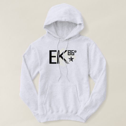 EK86-BLK-LOGO HOODIE (Design vorne)