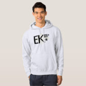 EK86-BLK-LOGO HOODIE (Vorne ganz)