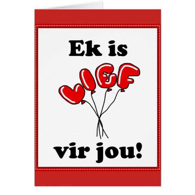 Ek ist Lebenvir jou (Vorne)