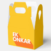 Ek Onkar Contemporary SIkh Gevor Box Geschenkschachtel (Geöffnet)
