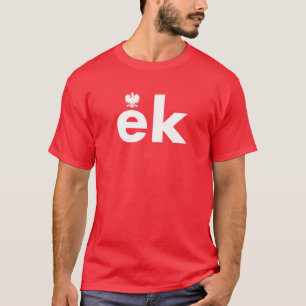 EK Polnisches Nachname-Hemd T-Shirt