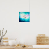 Ekclesiastes 3 11 Er hat die Ewigkeit ins Herz des Poster (Küche)