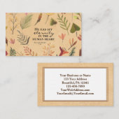 Ekclesiastes 3:11 Er hat Set Ewigkeit im Herzen Visitenkarte (Vorne/Hinten)