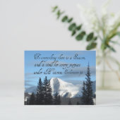 Ekclesiastes 3:1 postkarte (Stehend Vorderseite)