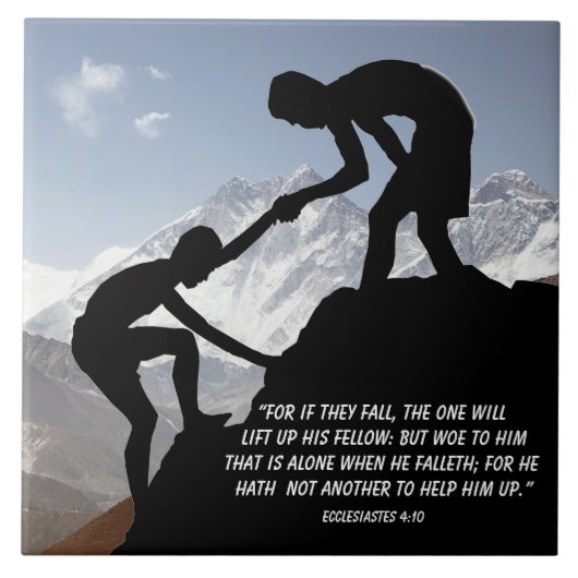 Ekclesiastes 4:10 fliese (Vorderseite)