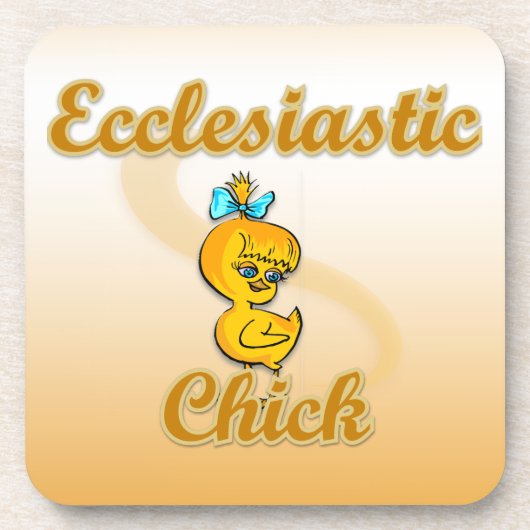 Ekclesiastic Chick Untersetzer (Vorderseite)