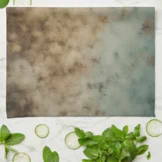 Ekel erregende, alte, schimmernde Pranke Geschirrtuch