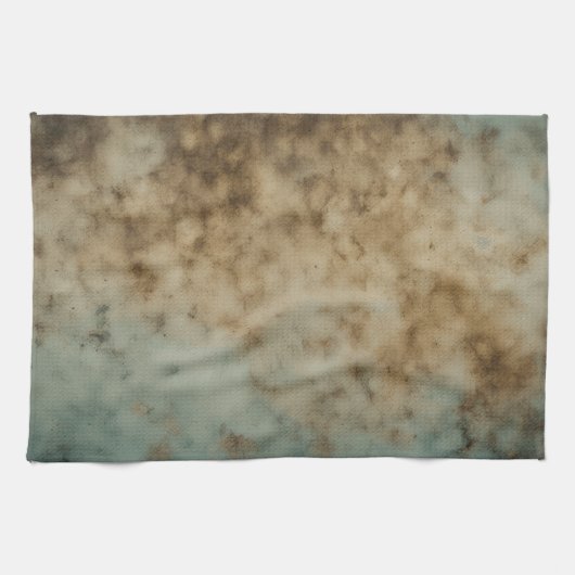 Ekel erregende, alte, schimmernde Pranke Geschirrtuch (Horizontal)