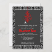 Ekel erregender Halloween-Bash Einladung (Vorderseite)