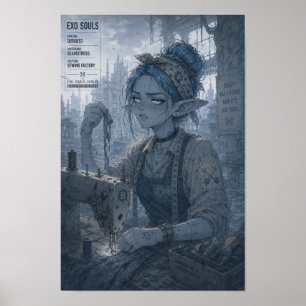 Ekel / Näherin / Nähfabrik Poster