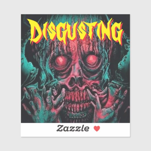 ekelhafte Aufkleber (Blatt)