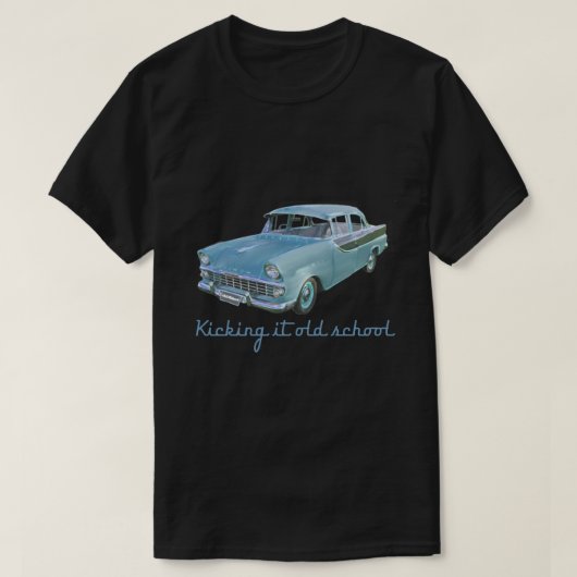 EKFB Holden (Kicking it old school) T-Shirt (Design vorne)