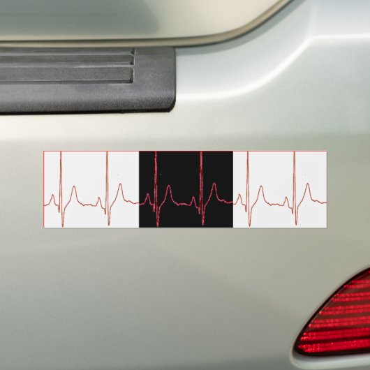 EKG AUTOAUFKLEBER (Auf Auto)