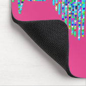 EKG Herzkranzkrankheit Mousepad (Ecke)