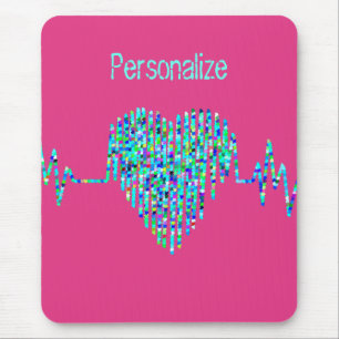 EKG Herzkranzkrankheit Mousepad