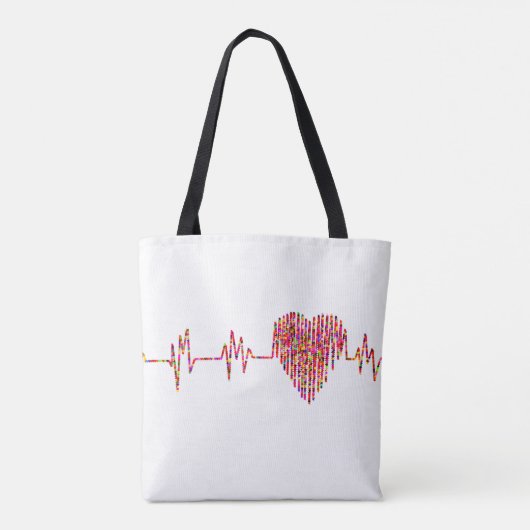 EKG Herzkranzkrankheit Tasche (Rückseite)